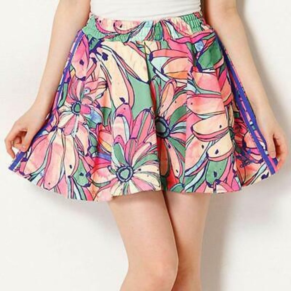 NEW Adidas Multi-Coloured Bananas Skirt, S